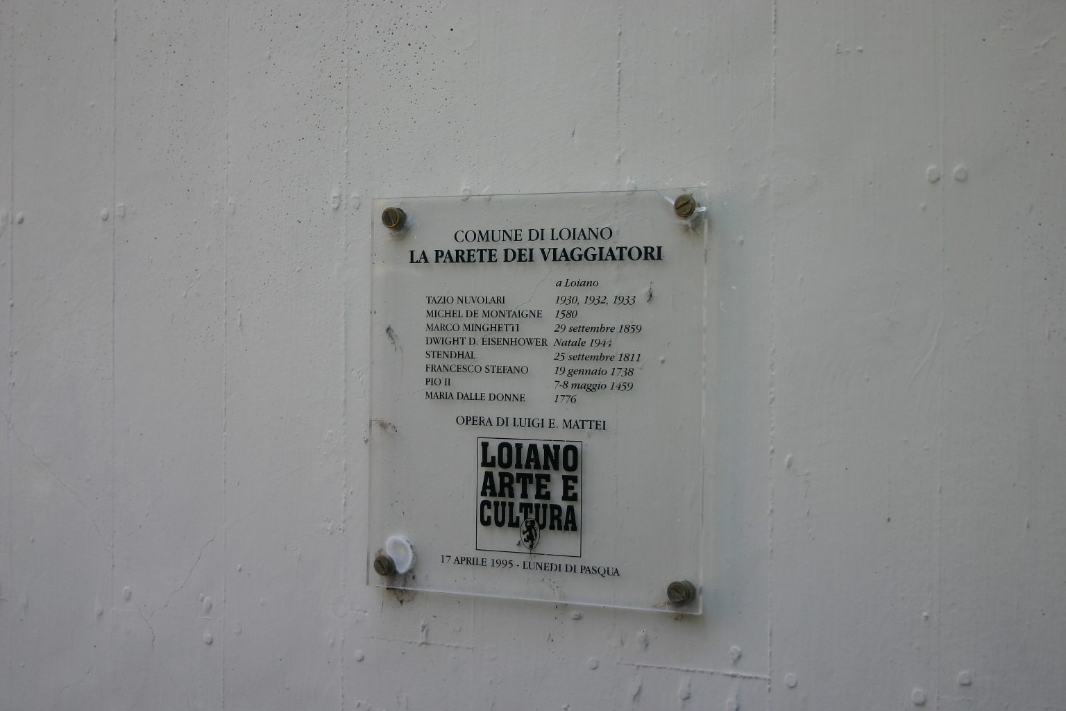The Wall of Travelers, Loiano - 05.JPG